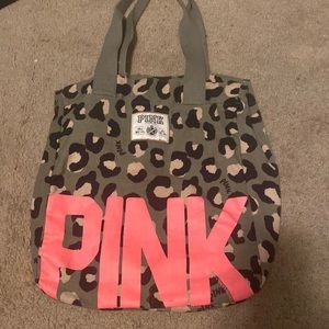 PINK Camouflage Tote Bag